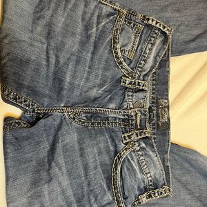 Mens Silver Zac Jeans